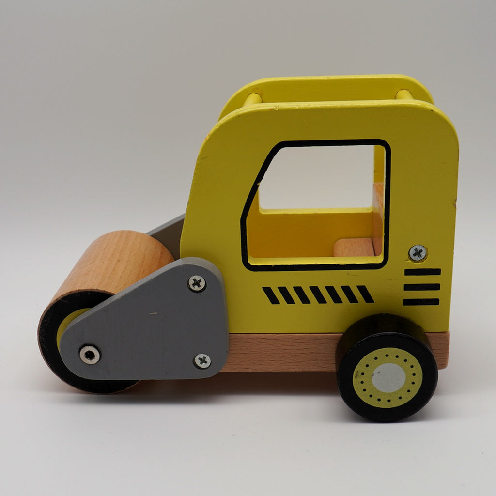Wooden Road Roller Construction Truck