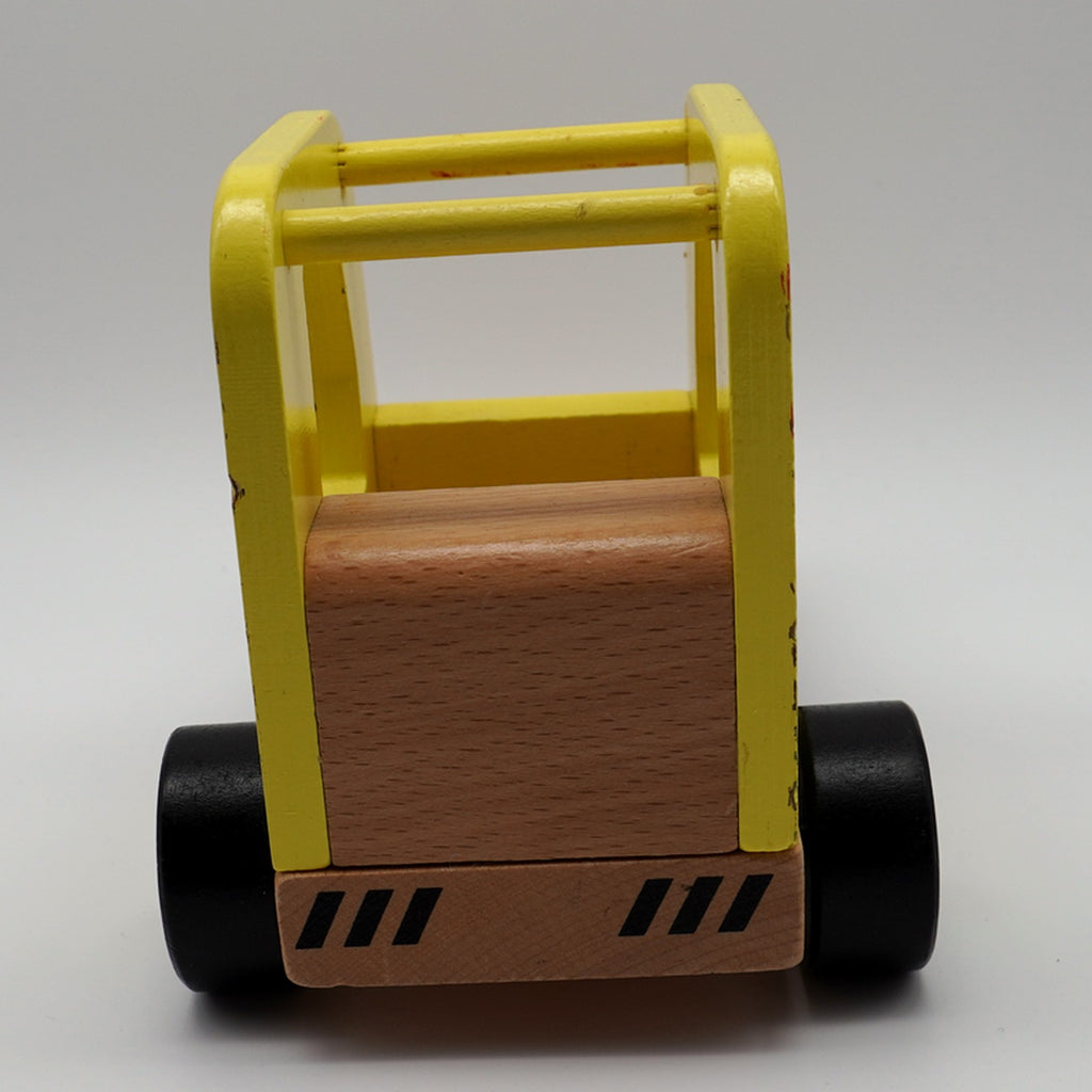 Wooden Road Roller Construction Truck